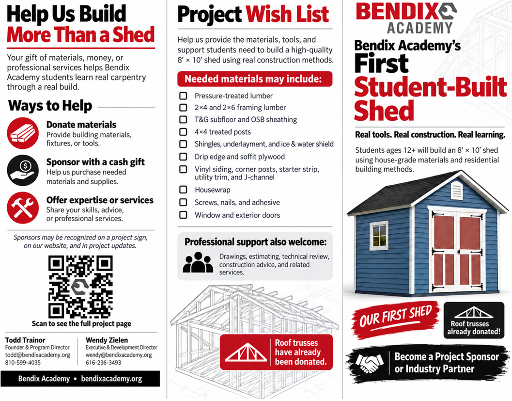 shed flier front